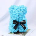 2025 New Artificial Flower Eternal Rose Teddy Bear for Mom Mother's Day Birthday Valentine's Day Anniversary Gifts & Decorations