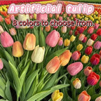 Tulipanes y Flores Eternas para Jarrón — 21 Estilos, Decoración Sala y Fotografía
