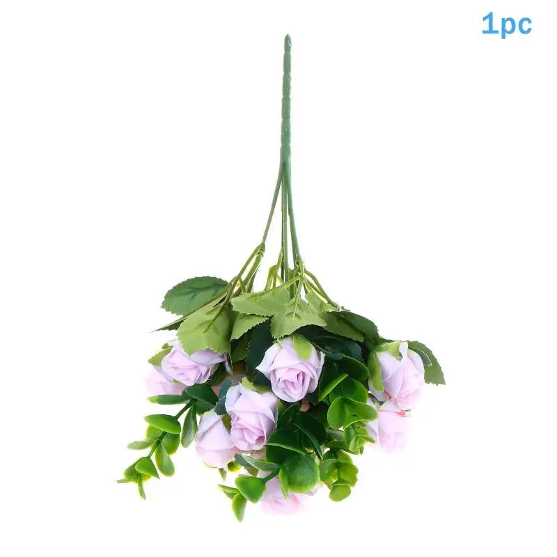 Artificial Silk Rose Bouquet - Add Timeless Beauty to Your Wedding, Home or Holiday Decor with These Lifelike Fake Roses