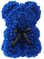 Rose Teddy Bear Artificial Flower Anniversary Valentines Day Birthday Gift Mothers Day Mom Gifts Girlfriend Birthday Gifts Women