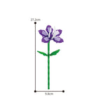 Eternal Block Flower Assembly Bouquet Desktop Decoration Block Flower Children's Puzzle Assembly Toy Bouquet