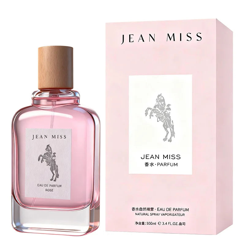 Perfume de Rosa Floral — Eau de Parfum 100ml, Fragancia Elegante y Romántica