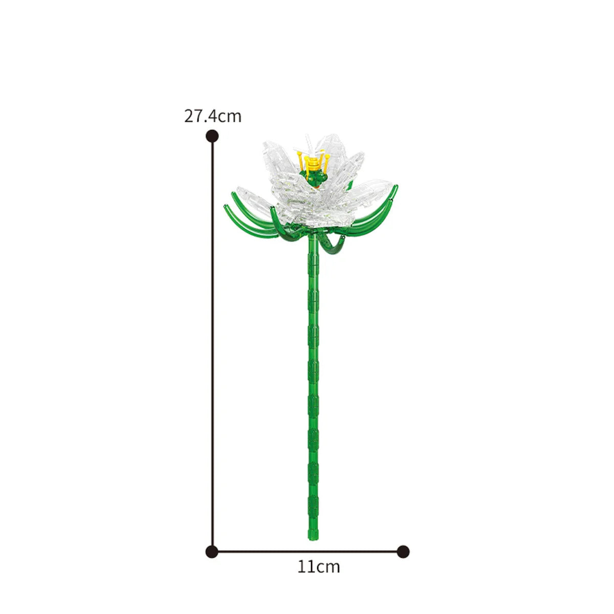 Eternal Block Flower Assembly Bouquet Desktop Decoration Block Flower Children's Puzzle Assembly Toy Bouquet