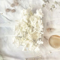 Dried flower eternal petal material cart hanging flower wreath embroidered ball decoration handmade eternal flower bag