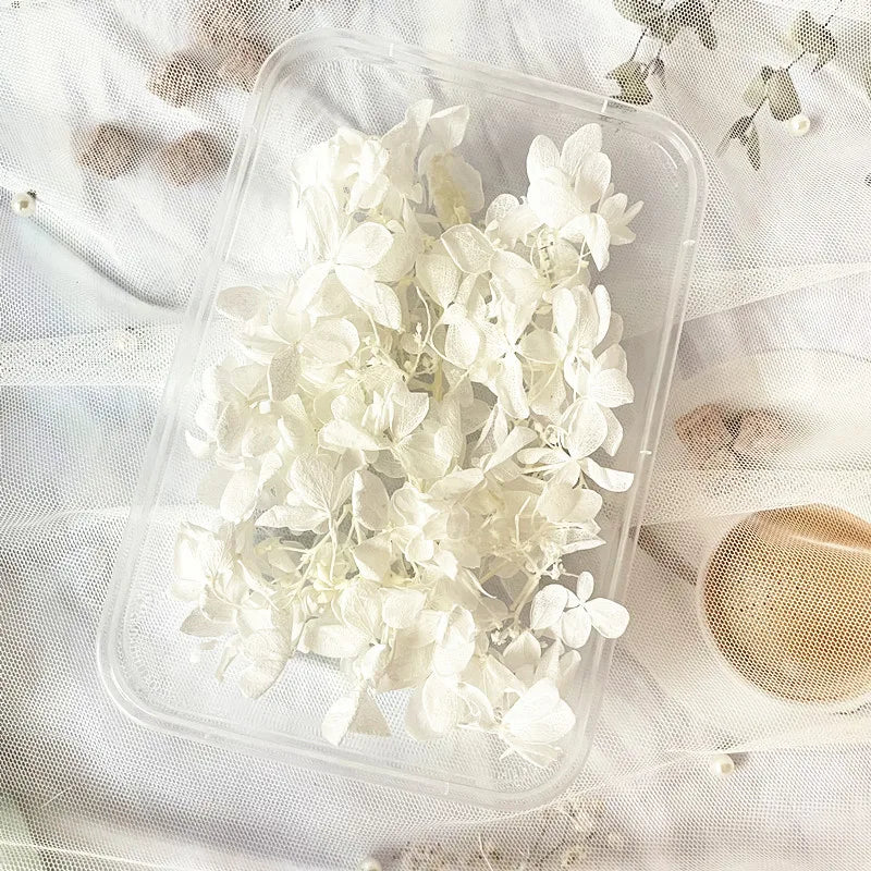Dried flower eternal petal material cart hanging flower wreath embroidered ball decoration handmade eternal flower bag