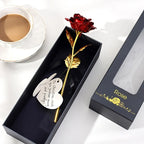1pc Eternal Golden Rose Gift Box for Valentine S Day, Lasting Keepsake Present for Girlfriend Wife, Anniversary, Flowers