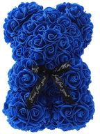 1pc 25m Artificial Flower Eternal Rose Teddy Bear for Mom Mother's Day Birthday Valentine's Day Anniversary Gifts & Decorations