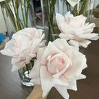 Rosas Real Touch con Humedad — Ramo 10 Tallos Látex, 9 Colores, Novia y Hogar