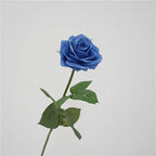 Rosas Látex Real Touch con Humedad — Ramo 5 Tallos, 8 Colores, Novia y San Valentín