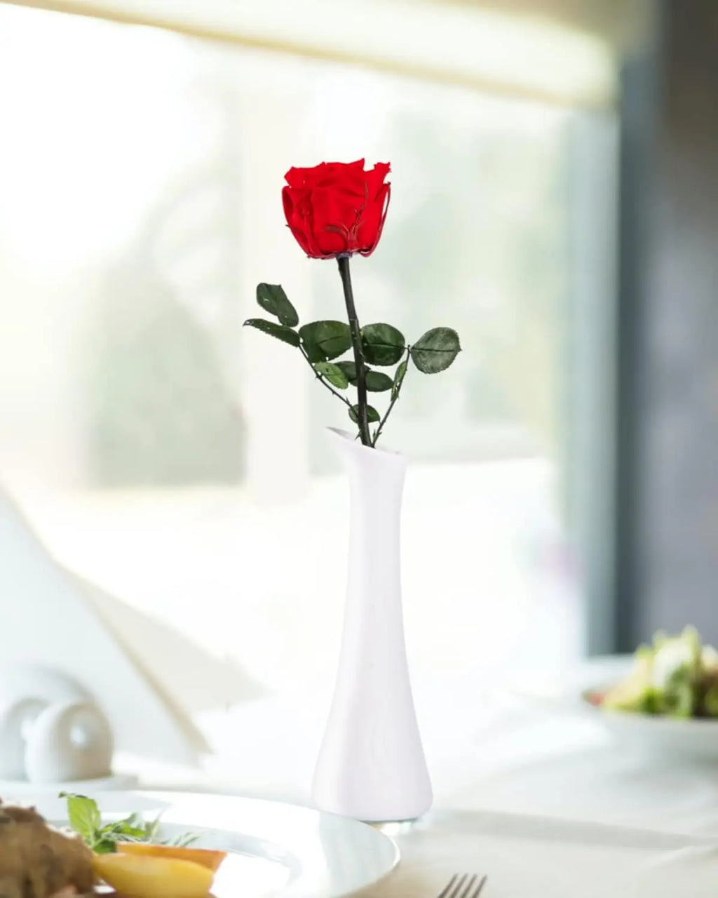 Preserved Rose for Women,Single Stem Eternal Rose Gift for Her,Mom Birthday Gifts From Daughter Valentine's Day Flowers Presents