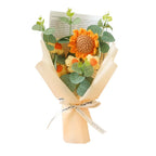 Artificial Flower Crochet Bouquet Eternal Flower Handmade Graduation Bouquet Mothers Day Birthday Gift Anniversary