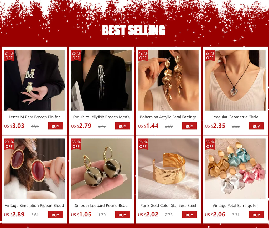 French Elegant Eternal Rose Flower Pendant Necklace Earrings Jewelry Set Women's Fashion Statement Party Ladies Girls Jewelry