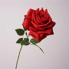 Rosa Turca Real Touch — Ramo de 4 Tallos, 9 Colores, Bodas y Hogar