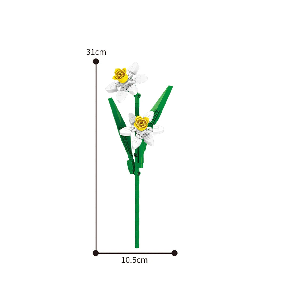 Eternal Block Flower Assembly Bouquet Desktop Decoration Block Flower Children's Puzzle Assembly Toy Bouquet