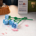 Eternal Flower Rose Building Block Toy Compatible with  Assembly Decoration Girl Valentine's Day Teacher's Day Gift