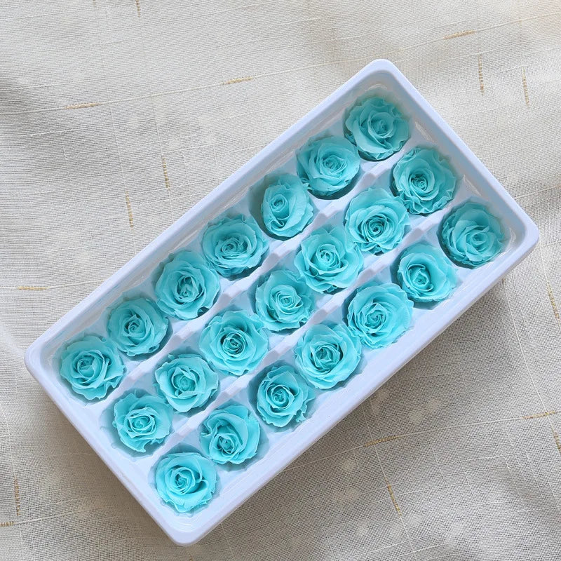 21Pcs/Box B Grade Eternal Moisturizing Roses Flowers Wedding Party Decoration Diy Valentine'S Day Mother'S Day Gift Box Cheap