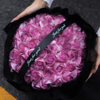 Aqumotic Forever Roses Bouquet Flores Eternas Preserved Flower Ramos De Rosas Eternas Artificial Rose Anniversary