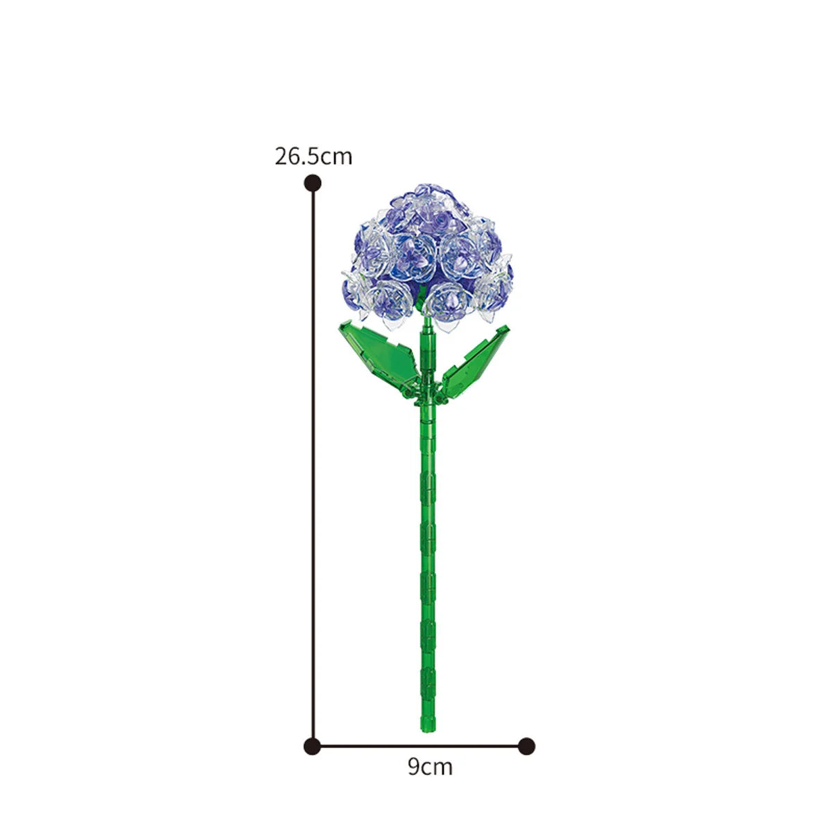 Eternal Block Flower Assembly Bouquet Desktop Decoration Block Flower Children's Puzzle Assembly Toy Bouquet