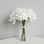 Real Touch Curling Rose Artificial Latex Flowers Moisturizing Wedding Photography Flower Arrangement Home Desktop Decoration