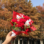 Sanrio artificial rose bouquets and Hello Kitty preserved rose bouquets are perfect for home and wedding decorations