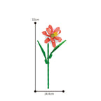 Eternal Block Flower Assembly Bouquet Desktop Decoration Block Flower Children's Puzzle Assembly Toy Bouquet