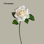Simulation Moisturizing Rose Artificial Flowers Real Touch Rose Decor Wedding Bouquet Wedding Party Home Decorative Flowers