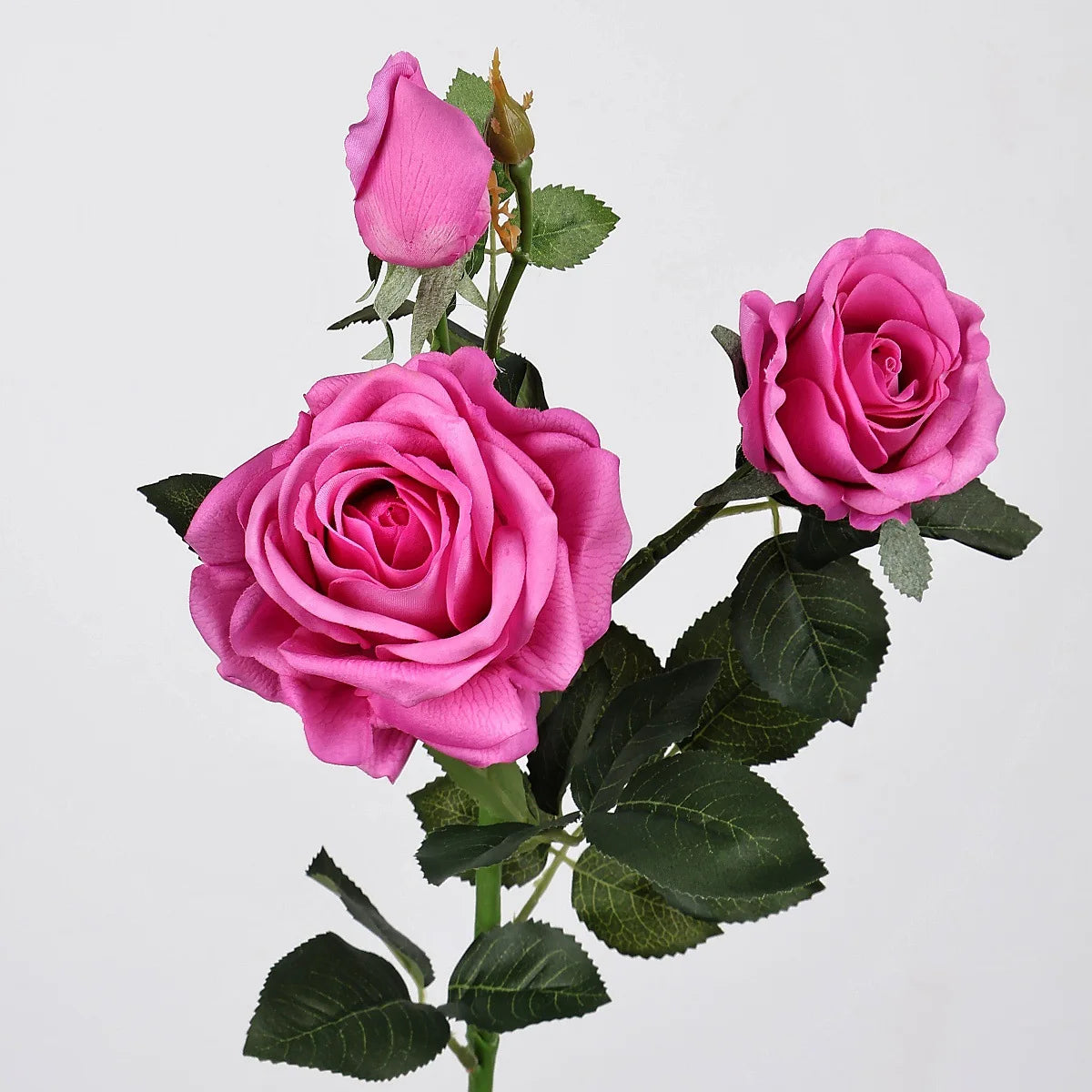 29 Inch Real Touch Rose Artificial Flowers Home Decor Wedding Arrangement Faux Floral Display Photography Prop