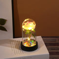 Eternal Rose Single Bouquet with Lamp Soap Valentine's Day Gift Led Lamp Tabletop Decoration