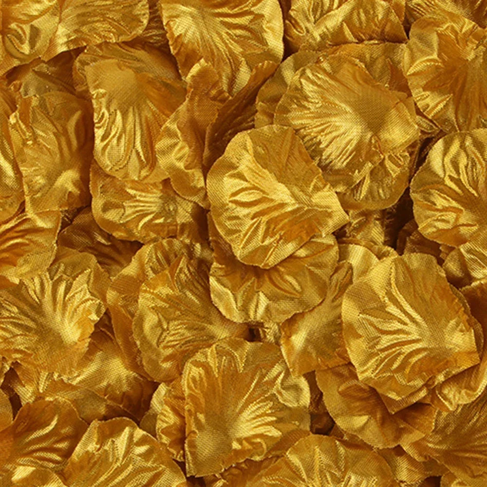 Pétalos de Rosa Artificial al Mayor — 100 a 10,000 Unidades, Multicolor, Bodas y San Valentín