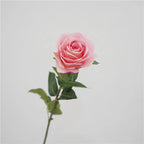 Rosas Látex Real Touch con Humedad — Ramo 5 Tallos, 8 Colores, Novia y San Valentín