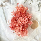 Dried flower eternal petal material cart hanging flower wreath embroidered ball decoration handmade eternal flower bag