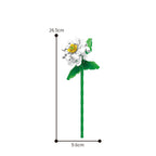 Eternal Block Flower Assembly Bouquet Desktop Decoration Block Flower Children's Puzzle Assembly Toy Bouquet