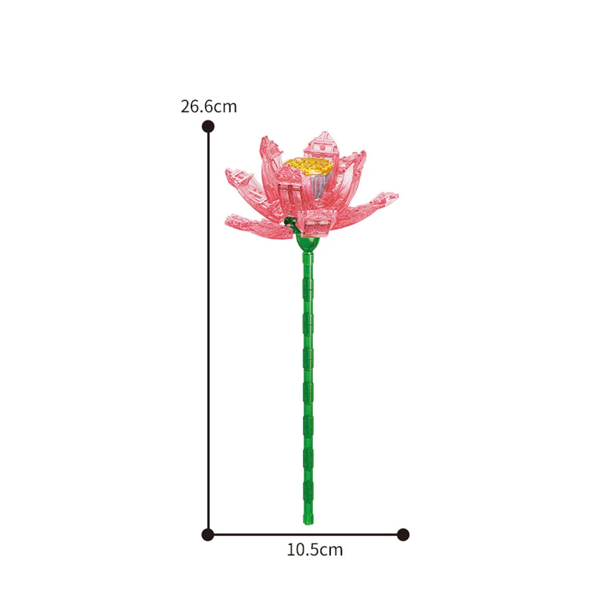 Eternal Block Flower Assembly Bouquet Desktop Decoration Block Flower Children's Puzzle Assembly Toy Bouquet