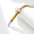 Eternal Flower Pendants Copper Ladies High End Love Rose Necklace Charm Jewelry Valentine's Day Gift