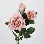 29 Inch Real Touch Rose Artificial Flowers Home Decor Wedding Arrangement Faux Floral Display Photography Prop