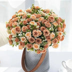 Ramo Nupcial de Rosa de Seda — Arco y Decoración DIY, 5 Colores, Boda