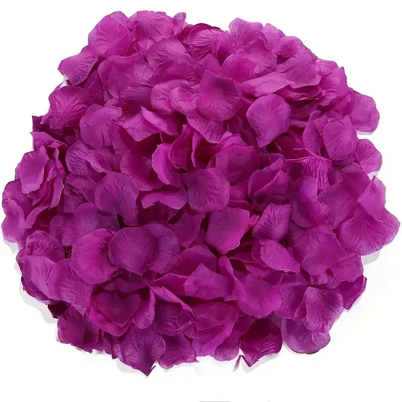 Multicolor Artificial Fake Rose Red Roses Silk Fake Flowers Petals for Valentine's Day Wedding Party Favors Romantic Decoration