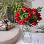 Simulated roses, Valentine's Day, bride's wedding, spring home, living room vase, outdoor garden decoration