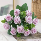 Simulated roses, Valentine's Day, bride's wedding, spring home, living room vase, outdoor garden decoration