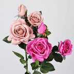29 Inch Real Touch Rose Artificial Flowers Home Decor Wedding Arrangement Faux Floral Display Photography Prop