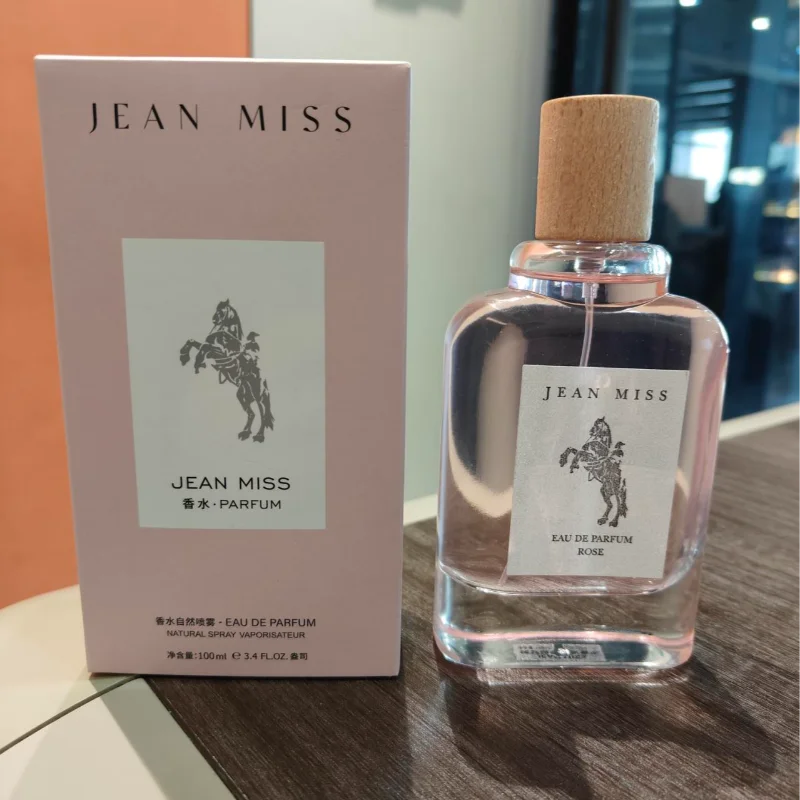Perfume de Rosa Floral — Eau de Parfum 100ml, Fragancia Elegante y Romántica