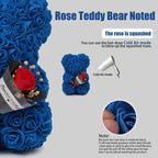 1pc 25m Artificial Flower Eternal Rose Teddy Bear for Mom Mother's Day Birthday Valentine's Day Anniversary Gifts & Decorations