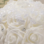 Elegant Artificial Rose Bouquet Ideal for Weddings Engagements Parties Perfect Gift for Anniversary Valentine's Day