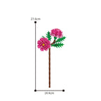 Eternal Block Flower Assembly Bouquet Desktop Decoration Block Flower Children's Puzzle Assembly Toy Bouquet
