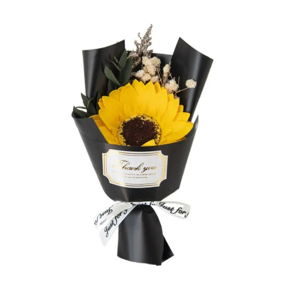 Decorative Soap Rose Flowers Simulation Romantic Artificial Rose Bouquet Lifelike Eternal Rose Mother's Day Gifts