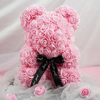 2025 New Artificial Flower Eternal Rose Teddy Bear for Mom Mother's Day Birthday Valentine's Day Anniversary Gifts & Decorations