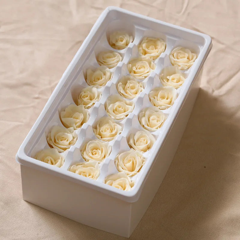 21Pcs/Box B Grade Eternal Moisturizing Roses Flowers Wedding Party Decoration Diy Valentine'S Day Mother'S Day Gift Box Cheap