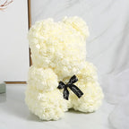 2025 New Artificial Flower Eternal Rose Teddy Bear for Mom Mother's Day Birthday Valentine's Day Anniversary Gifts & Decorations
