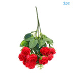 Artificial Silk Rose Bouquet - Add Timeless Beauty to Your Wedding, Home or Holiday Decor with These Lifelike Fake Roses