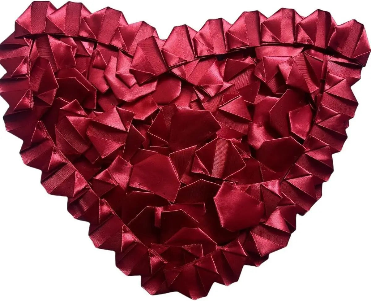Yannew 300pcs Premade Handcrafted Silk Rose Petals for DIY Eternal Rose Flowers Bouquets with Stem Leaf Birthday Gifts for Women